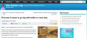 Royal Princess New Buffet