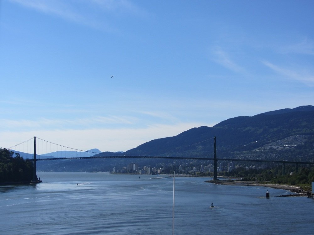 Cruise Leaving Vancouver