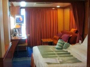 Norwegian Gem - Mini Suite From Inside of Ship