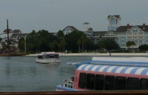 Boat from Hollywood Studios to Epcot