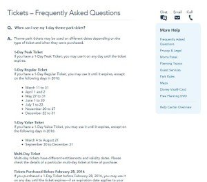 Disney 1-Day Ticket Price