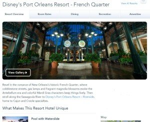 Disney Port Orleans Resort French Quarter