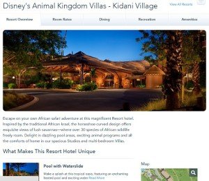 Disneys Animal Kingdom Villas Kidani Village