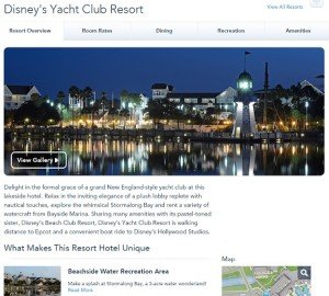 Disneys Yacht Club Resort