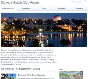 Disneys Beach Club Resort